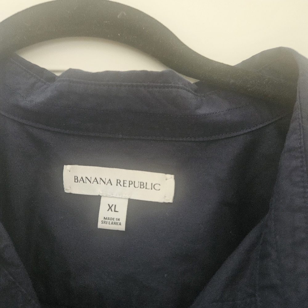 Banana Republic Navy Shirt XL